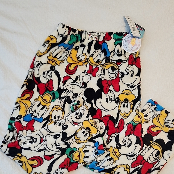 Disney Other - Disney Colorful Character Pajama Plush Pants